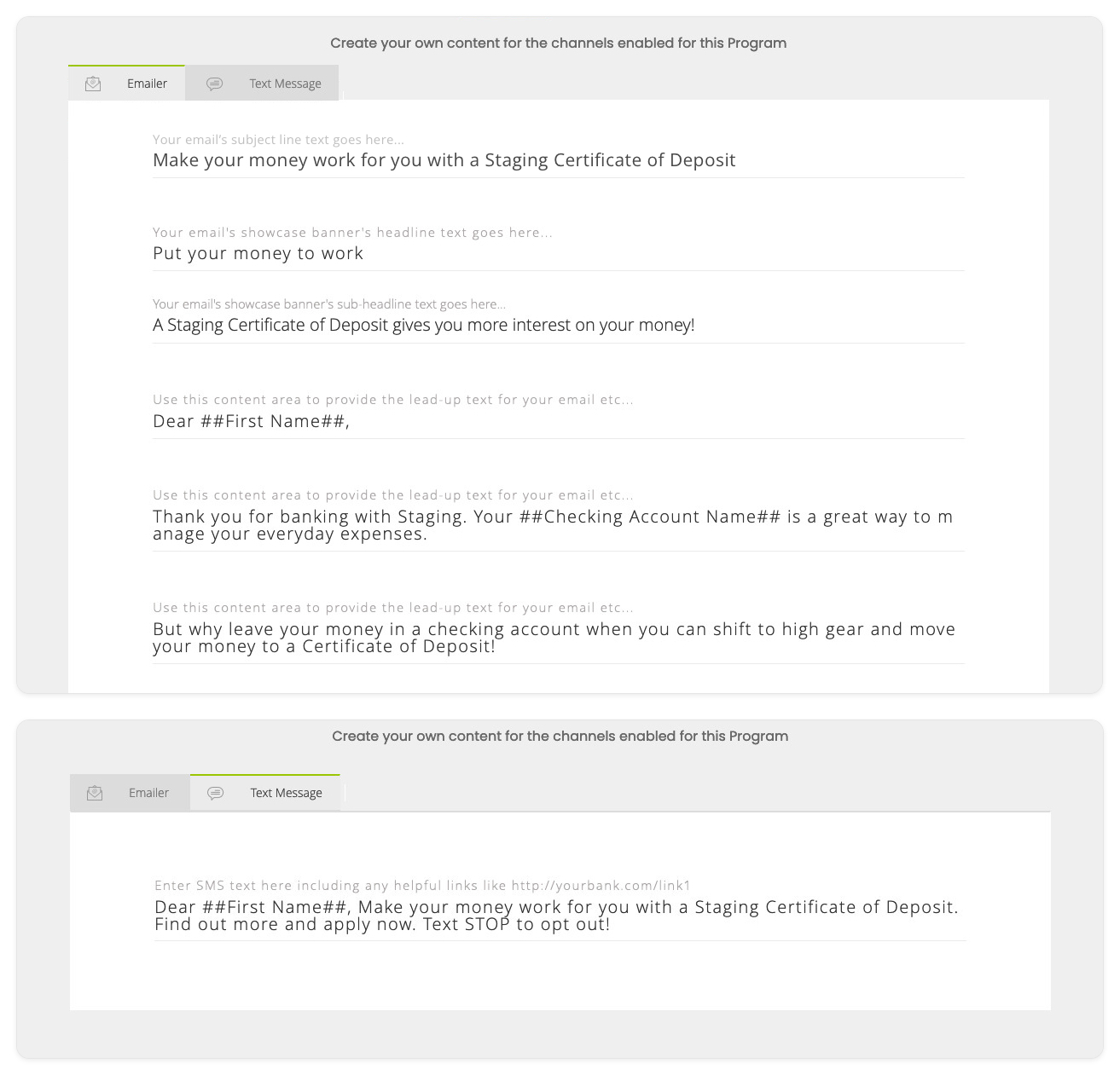 Online presence management